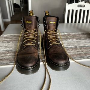 Dr. Marten’s Tarik Utility Boot Brown Leather